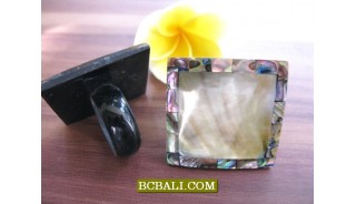 Abalone Shells Finger Rings Accessories Motif 